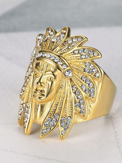 ANILLO GOLDEN INCA ORO 18K LAMINADO