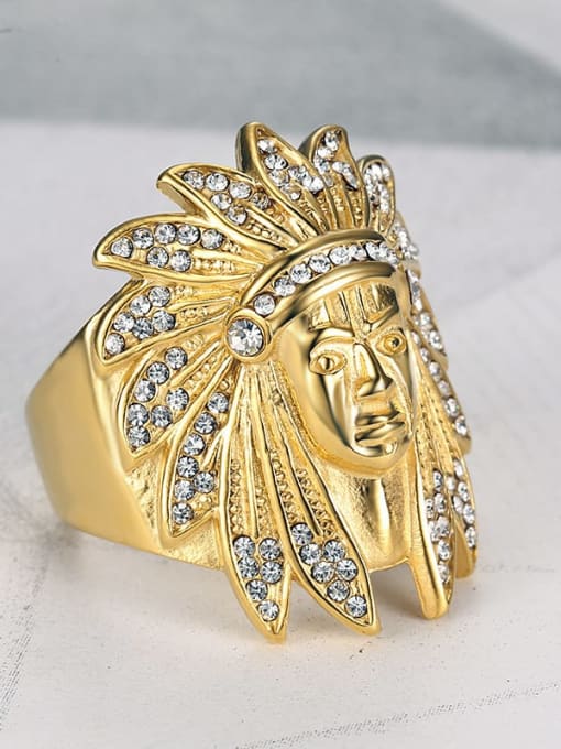 ANILLO GOLDEN INCA ORO 18K LAMINADO